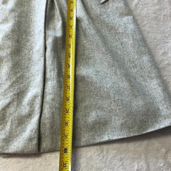 JUICY Couture Grey Wool Blend Hooded Pea Coat Size Small - Picture 12 of 13